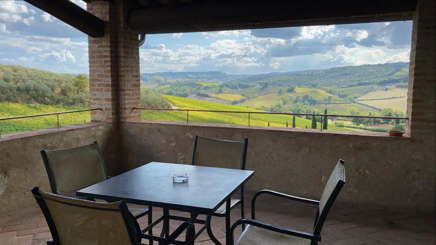 Fattoria Abbazia Monte Oliveto Villa San Gimignano Luaran gambar